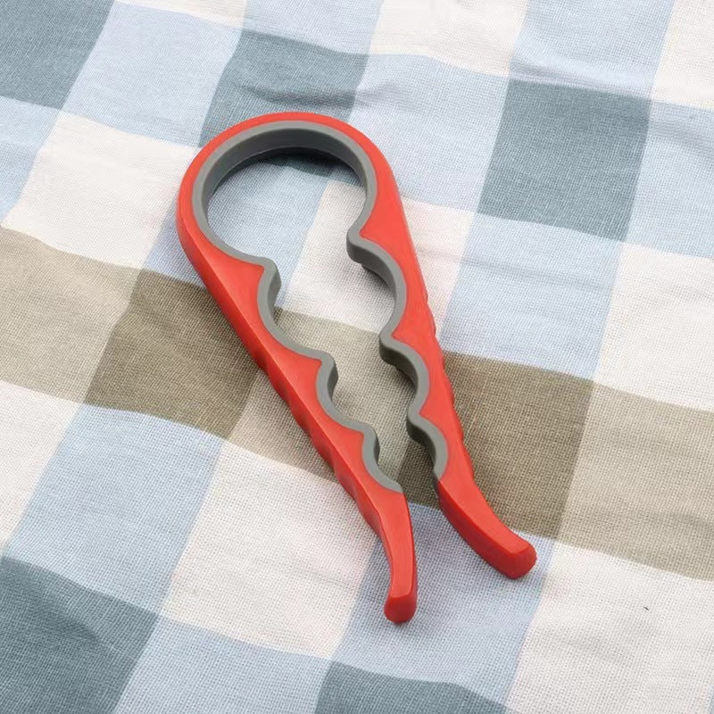 in stock four-in-one bottle opener kitchen multifunctional can opener can screwing cap non-slip labor-saving bottle opener Whatever the Treasure