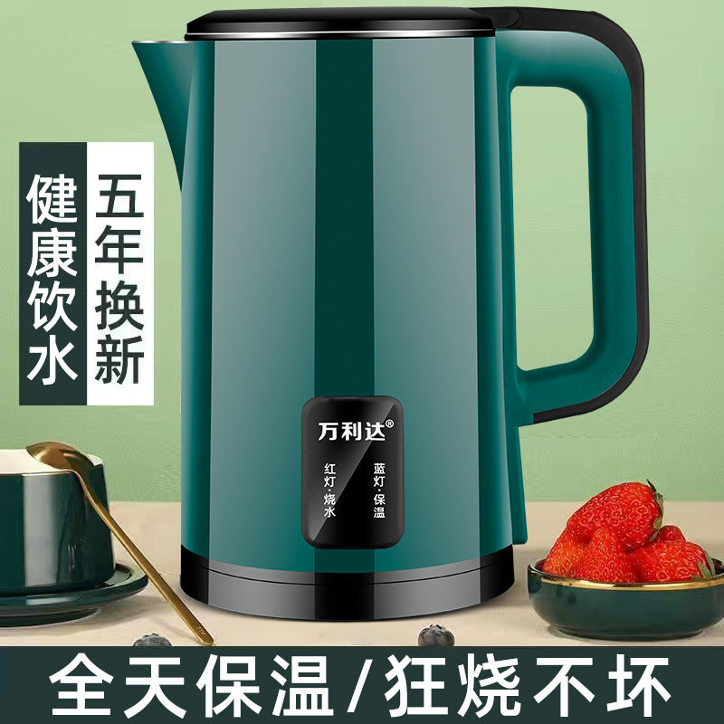 Zhengwanda Electric Kettle for Home Use, Food-Grade Stainless Steel Kettle with Integrated Insulation and Intelligent Constant Temperature Control Whatever the Treasure