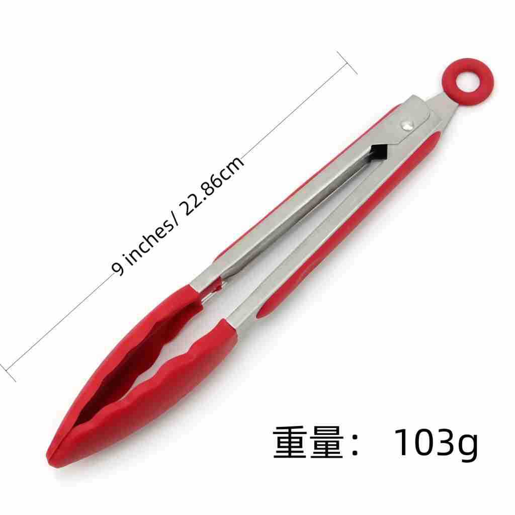 Cross-border Clip Kitchen Barbecue Clip Food Clip Silicone Clip Anti-scalding Clip Bread Fried Steak Clip Barbecue Clip Whatever the Treasure