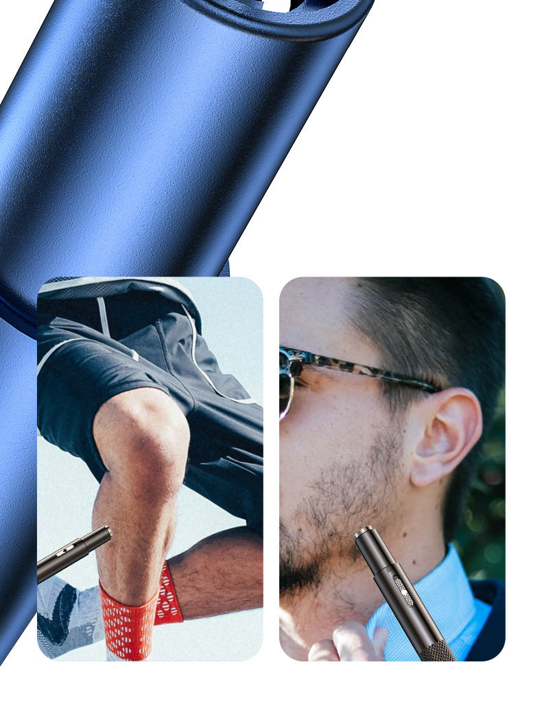 Manufacturer's New Electric Nose Hair Trimmer for Men and Women, Wholesale Two-In-One Portable Hair Removal Device Whatever the Treasure