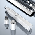 2021 New Model Men's Nose Hair Trimmer Mini Shaver for Trimming Nose Hair, Sideburns, and Ear Hair Dual-Head Trimmer Whatever the Treasure