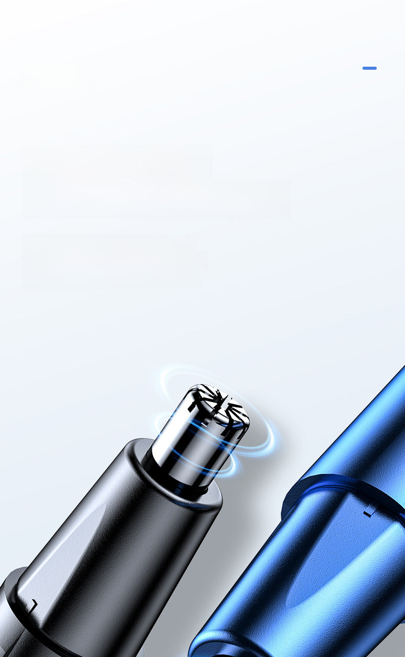 Manufacturer's New Electric Nose Hair Trimmer for Men and Women, Wholesale Two-In-One Portable Hair Removal Device Whatever the Treasure