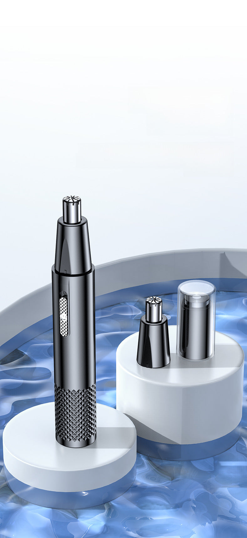 Manufacturer's New Electric Nose Hair Trimmer for Men and Women, Wholesale Two-In-One Portable Hair Removal Device Whatever the Treasure
