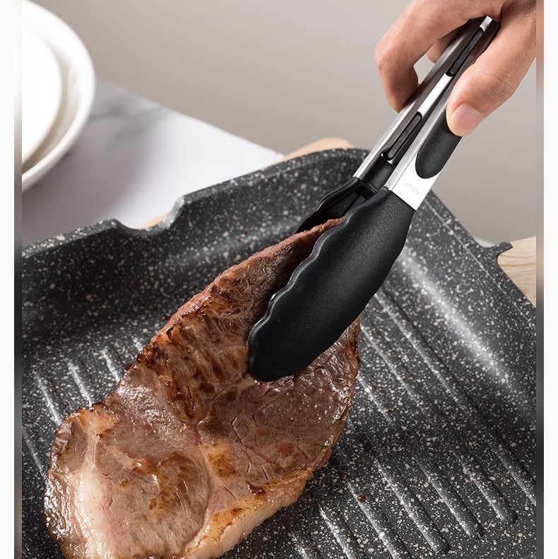 Cross-border Clip Kitchen Barbecue Clip Food Clip Silicone Clip Anti-scalding Clip Bread Fried Steak Clip Barbecue Clip Whatever the Treasure