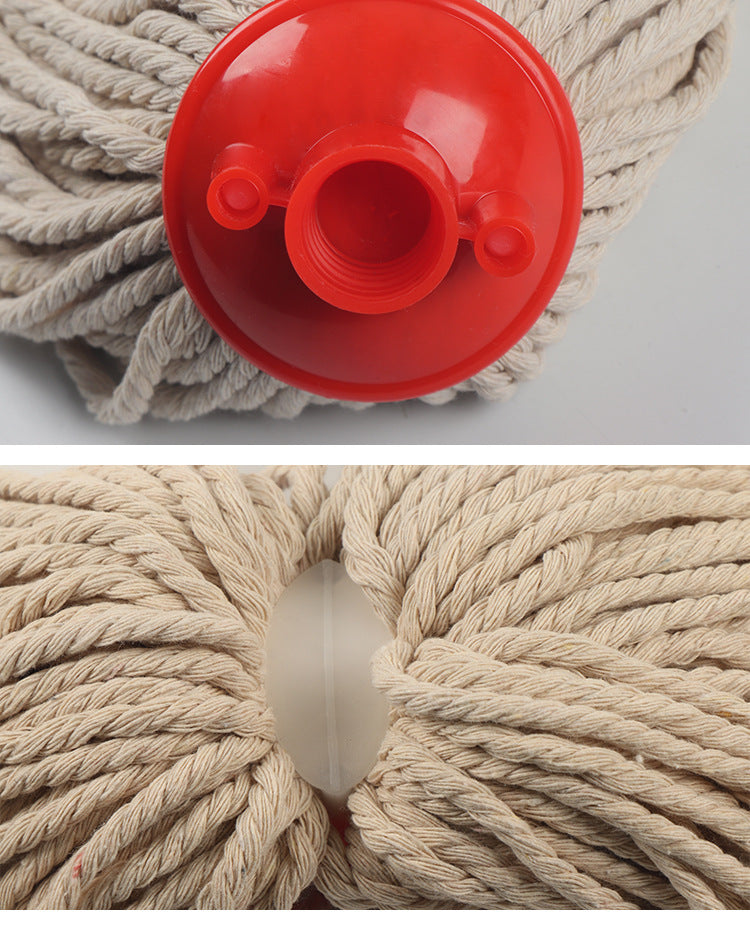 Factory supply 250g cotton mop head round head thread cotton mop various specifications cotton mop accessories Whatever the Treasure