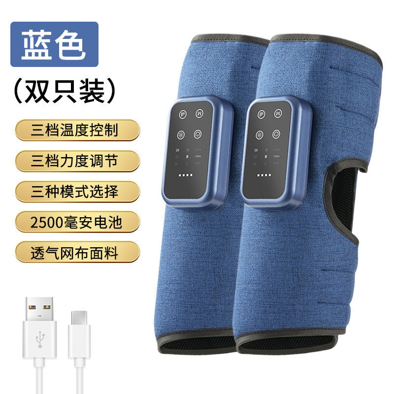 Calf Massager Air Wave Electric Air Pressure Dredging Instrument Multifunctional Leg Massager Constant Temperature Hot Compress Leg Beauty Instrument Whatever the Treasure