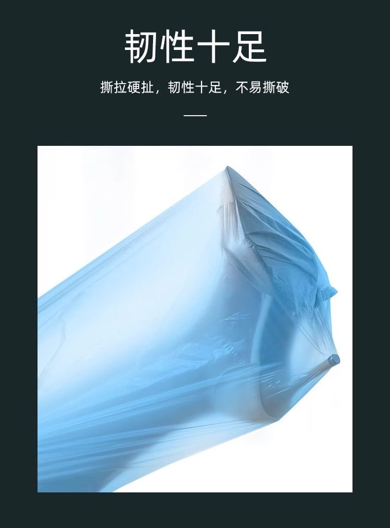 Garbage bags thickened and not easy to break disposable household flat-mouth thick garbage sorting plastic bags wholesale new materials Whatever the Treasure