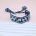 Replaceable Home Letter Handmade Weave Vintage Tassel Bracelets Hausofjb