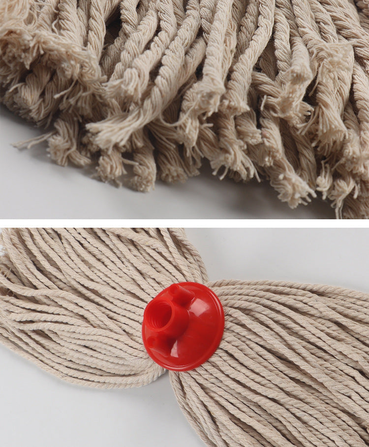 Factory supply 250g cotton mop head round head thread cotton mop various specifications cotton mop accessories Whatever the Treasure