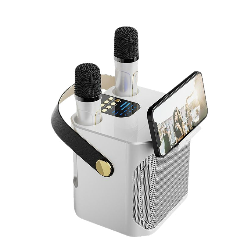 Cross-Border S882 Outdoor Karaoke Bluetooth Speaker High Volume Ys203 Home Wireless Microphone All-In-One Small Speaker Whatever the Treasure