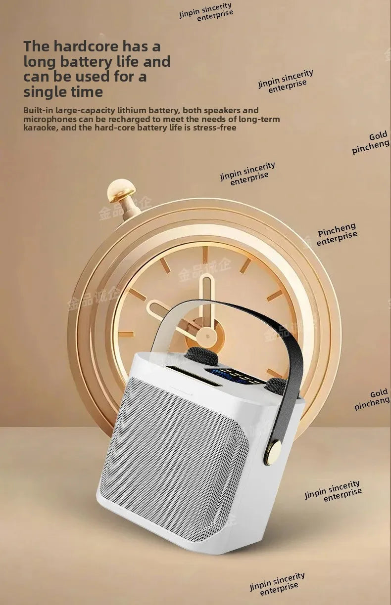 Cross-Border S882 Outdoor Karaoke Bluetooth Speaker High Volume Ys203 Home Wireless Microphone All-In-One Small Speaker Whatever the Treasure