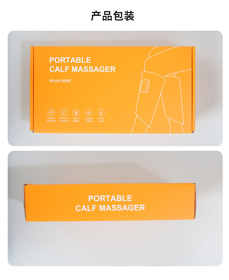 Calf Massager Air Wave Electric Air Pressure Dredging Instrument Multifunctional Leg Massager Constant Temperature Hot Compress Leg Beauty Instrument Whatever the Treasure