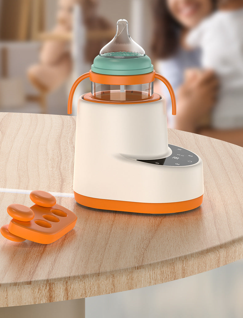 Baby Electric Milk Shaker, Milk Warmer, Two-In-One Milk Mixer, Baby Milk Making Machine, Household Fully Automatic Milk Shaker Whatever the Treasure