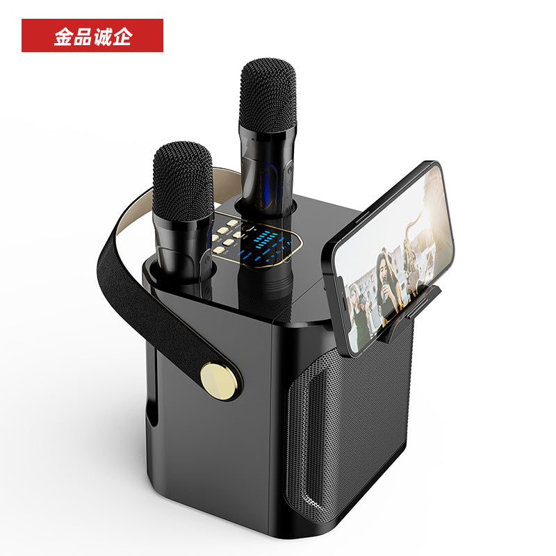 Cross-Border S882 Outdoor Karaoke Bluetooth Speaker High Volume Ys203 Home Wireless Microphone All-In-One Small Speaker Whatever the Treasure
