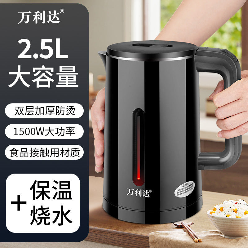 Zhengwanda Electric Kettle for Home Use, Food-Grade Stainless Steel Kettle with Integrated Insulation and Intelligent Constant Temperature Control Whatever the Treasure