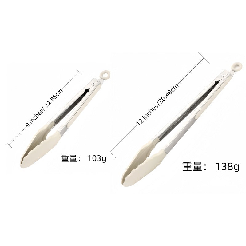 Cross-border Clip Kitchen Barbecue Clip Food Clip Silicone Clip Anti-scalding Clip Bread Fried Steak Clip Barbecue Clip Whatever the Treasure