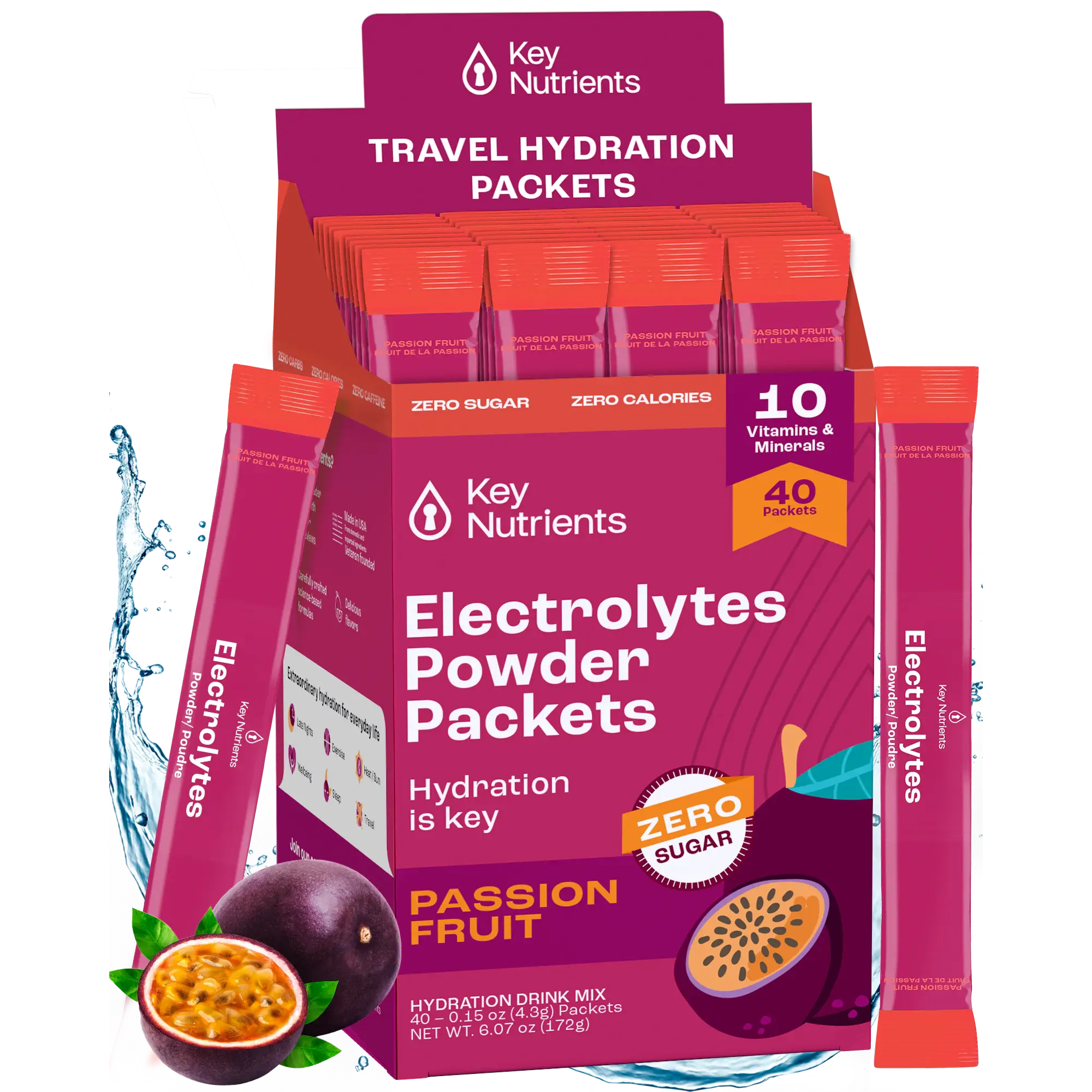 Electrolyte Recovery Plus Powder (Sugar-Free) Key Nutrients
