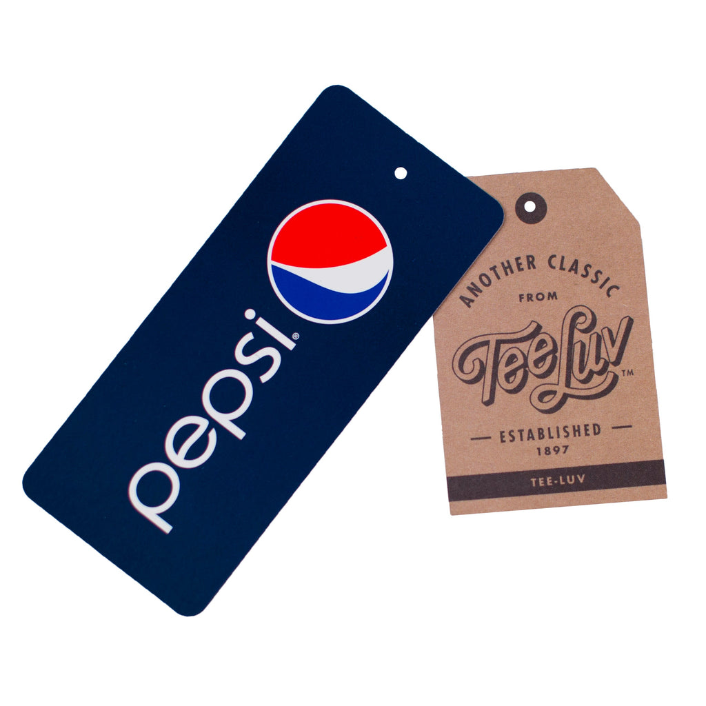 Pepsi Retro Logo T-Shirt - Navy Tee Luv