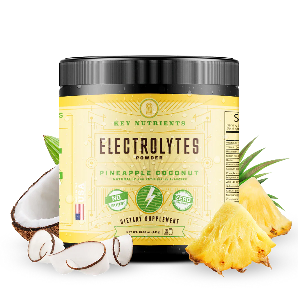 Electrolyte Recovery Plus Powder (Sugar-Free) Key Nutrients