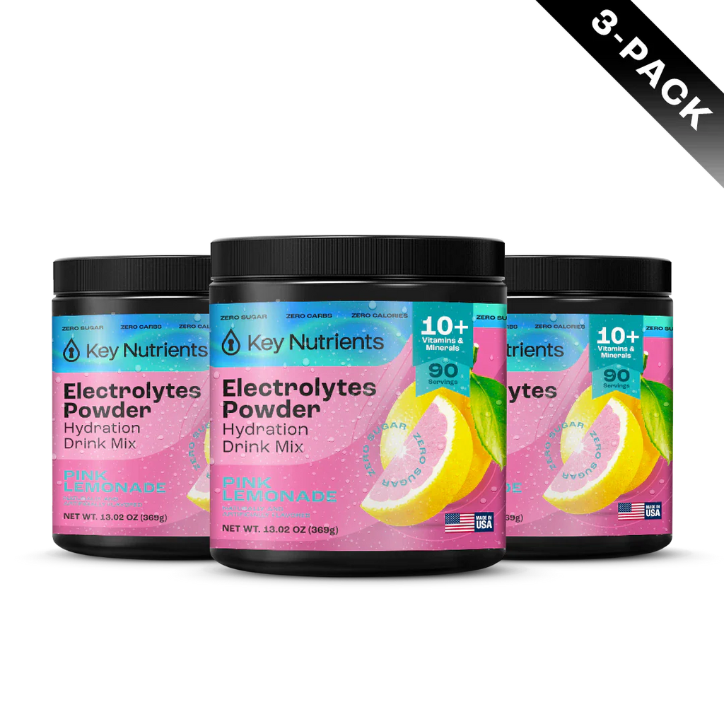 Electrolyte Recovery Plus Powder (Sugar-Free) Key Nutrients