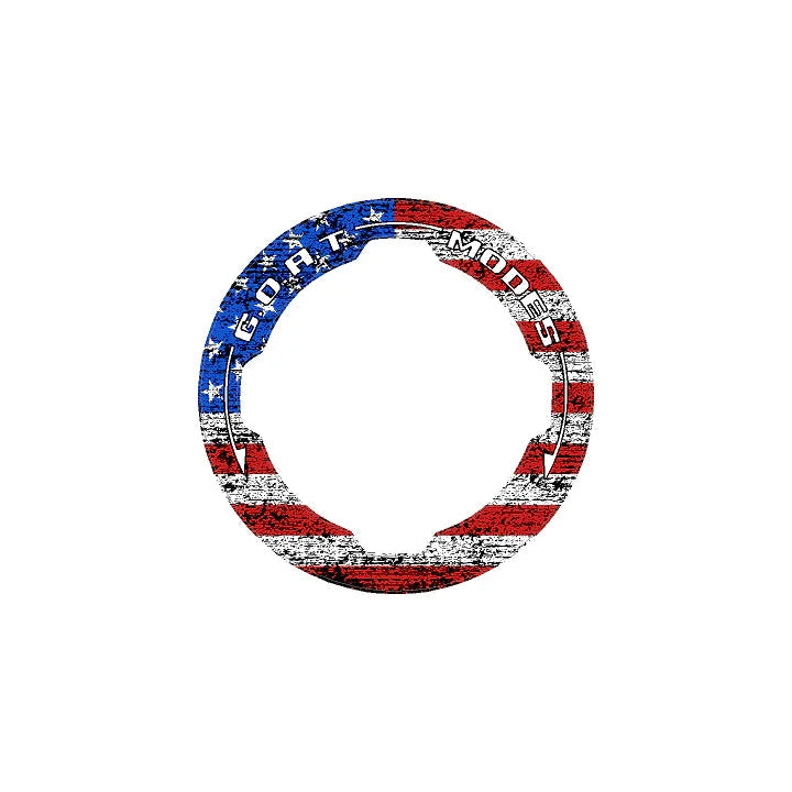 Freedom Series GOAT Mode Dial Ring Overlay - 2021+ Bronco StickerFab