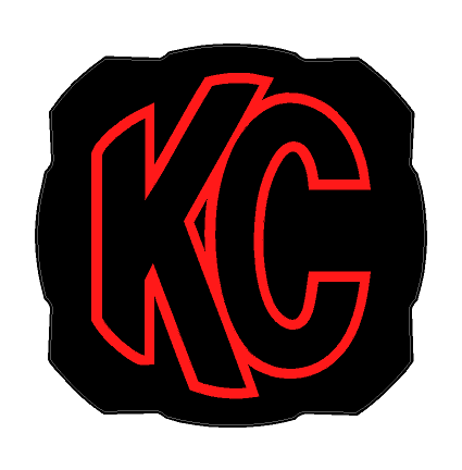 KC HiLITES Flex Era 4 Light Cover Overlays - Universal StickerFab