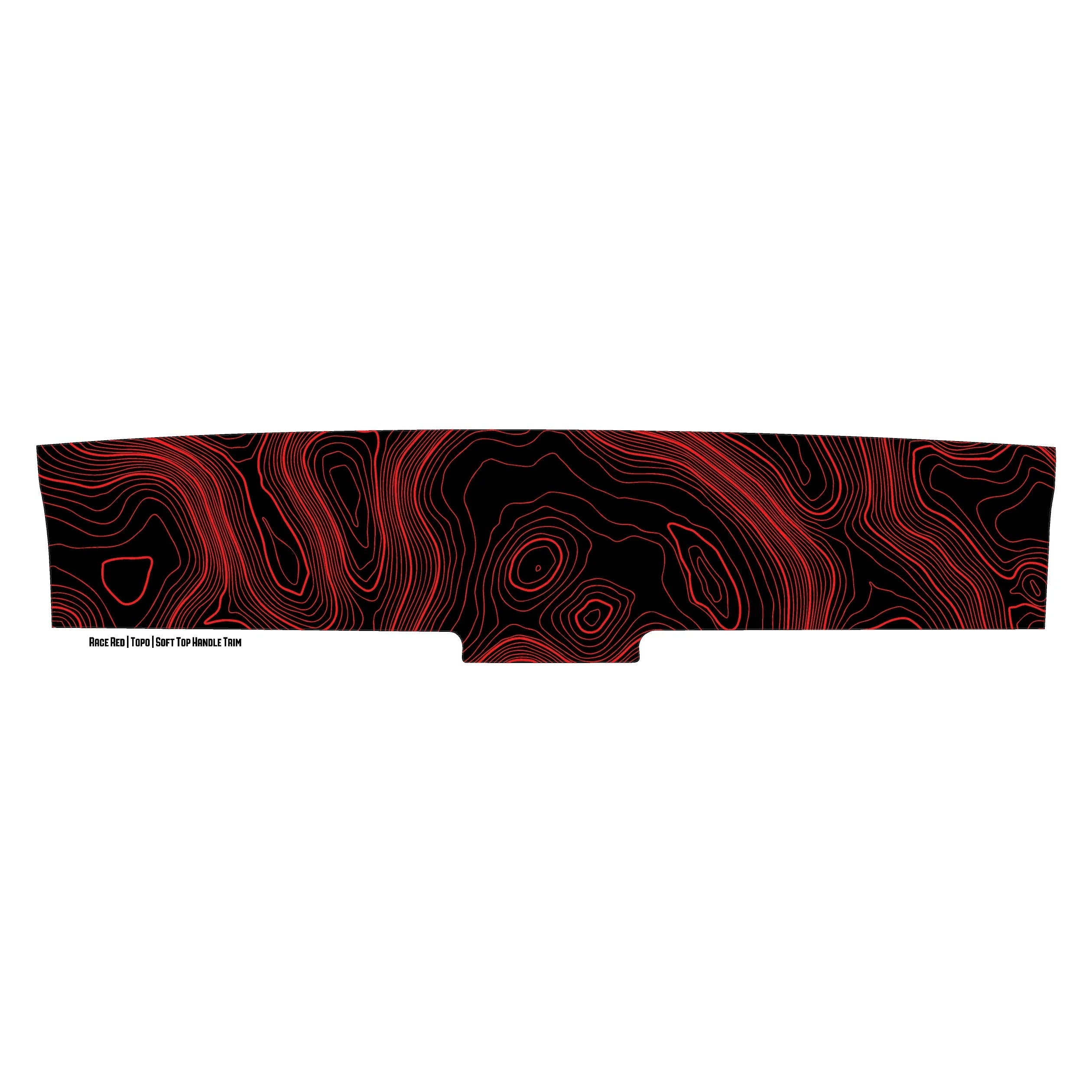 Topo Soft Top Bronco Panel Overlay - 2021+ Bronco Factory Soft Top StickerFab