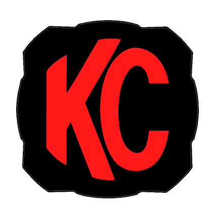 KC HiLITES Flex Era 4 Light Cover Overlays - Universal StickerFab