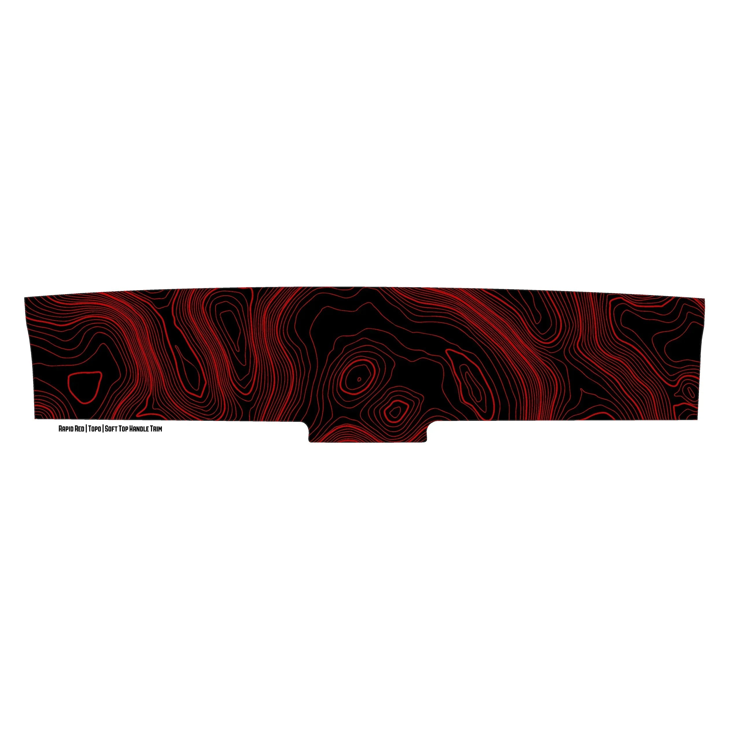 Topo Soft Top Bronco Panel Overlay - 2021+ Bronco Factory Soft Top StickerFab