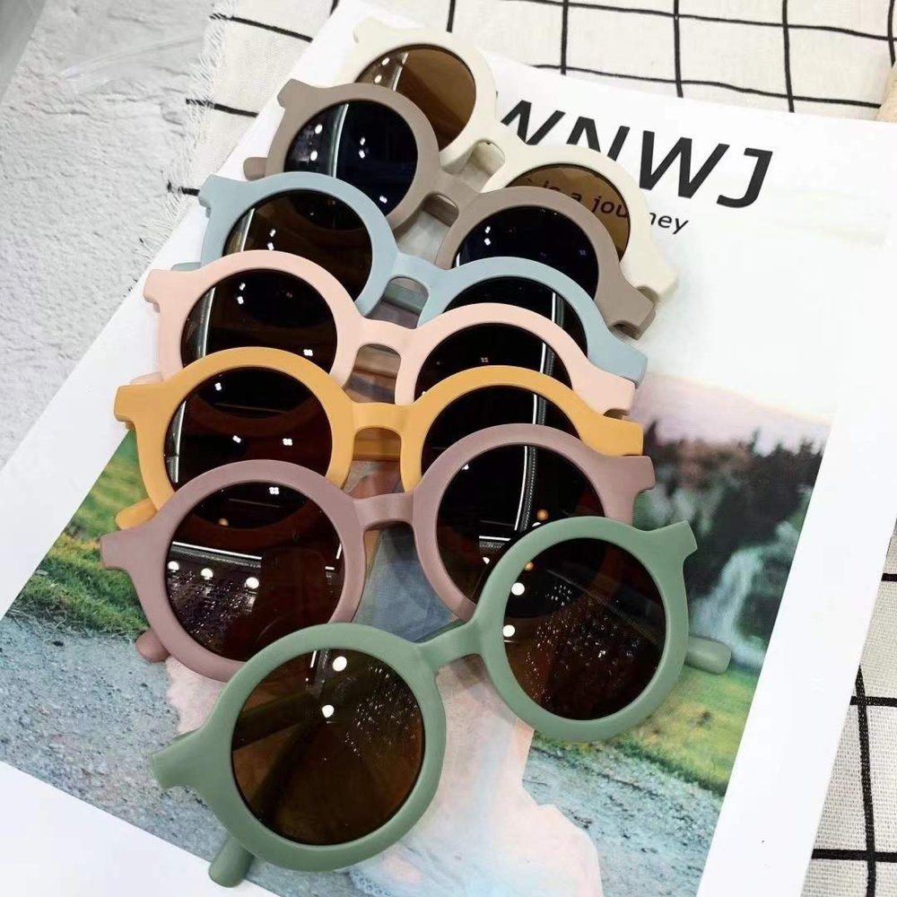 Retro Kids Sunglasses – UV 400 Protection Vintage Shades for Toddlers & Kids| Vintage ozznekshoes