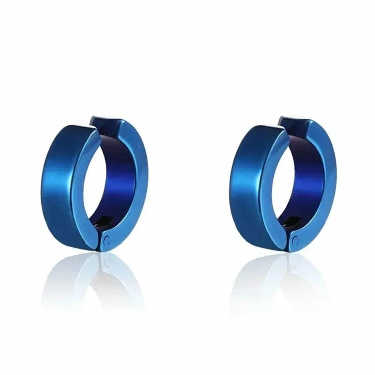 2pcs Punk Mens Strong Magnet Magnetic Ear Stud Set,Non Piercing Cross Clip-on Earrings Suitable Gifting Boyfriend Lover Jewelry Vera Lux