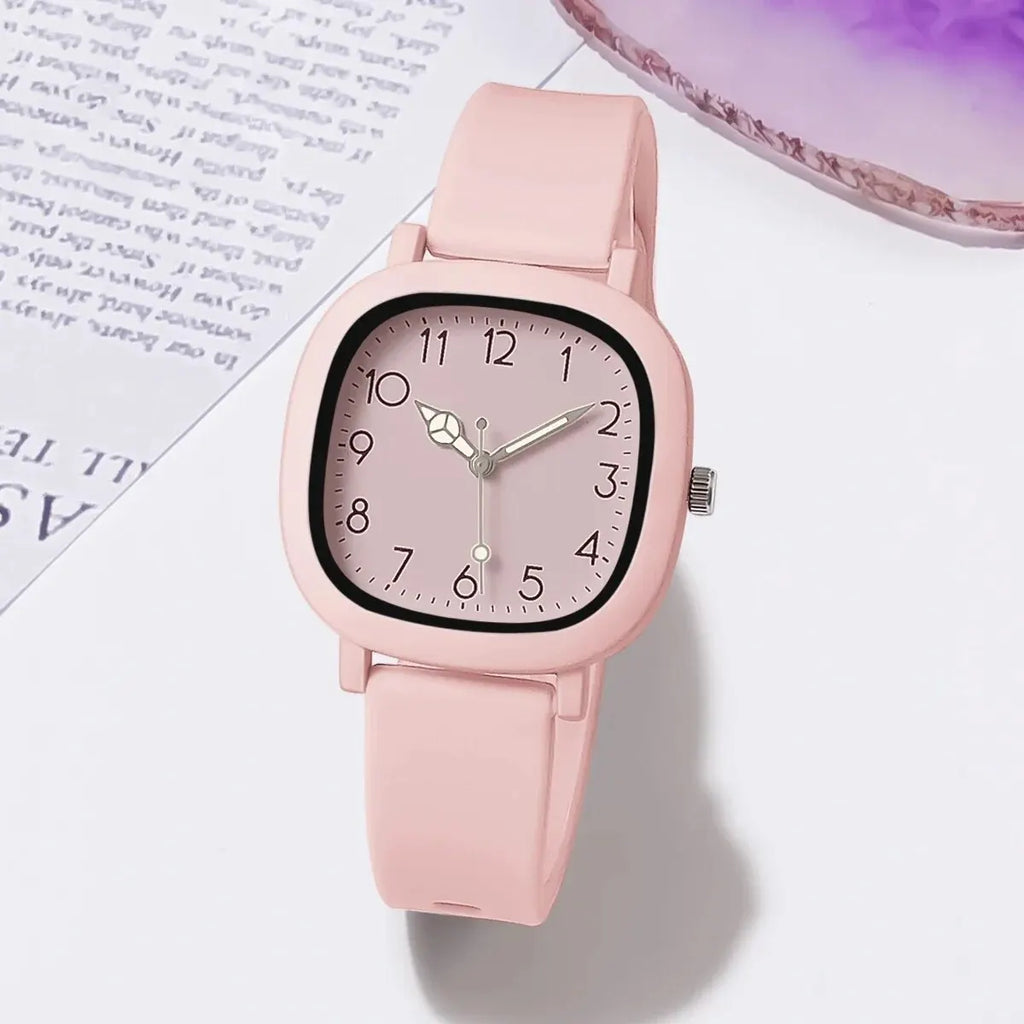 New Fashion Quartz Wrist Watch Original Brand Women's Watches Simplicity Ladies Causal Bracelet Silicone Strap Quartz Clock Gift Vera Lux