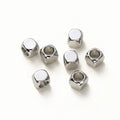 50pcs/lot 14K 18K Gold Brass Cube Square Spacer Beads Loose Charm Bead for DIY Bracelets Necklace Jewelry Making Accessories Vera Lux