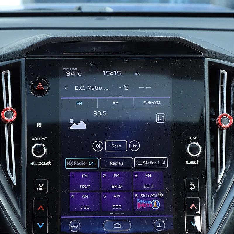 SFB CNC Central and Outer AC Knobs for 2022+ WRX StickerFab