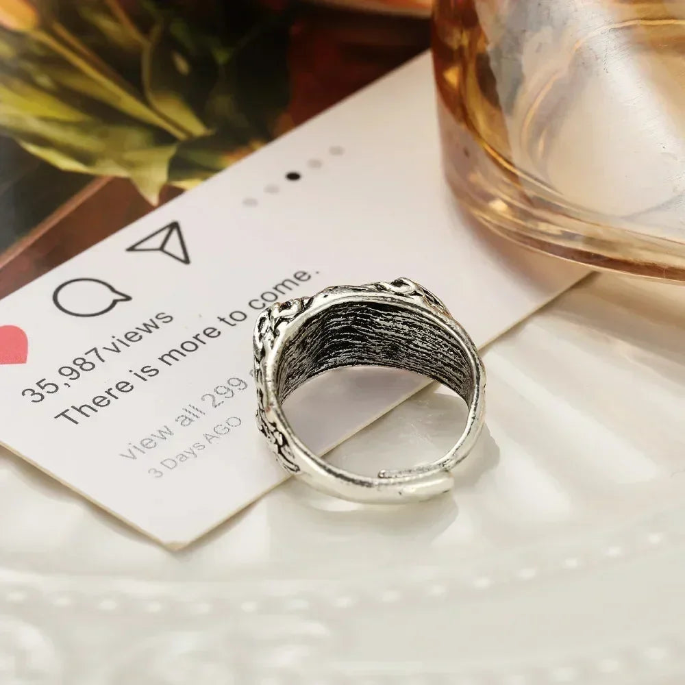 Fashion Charm Vintage Owl Ring for Men Women Cute Animals Owl Youth Gothic Rings Jewelry Accessories Gifts Femstylo