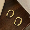 Irregular Geometric Earrings for Women's New Trendy and Personalized Design, Internet Famous Earrings With a Simple Temperament Vera Lux