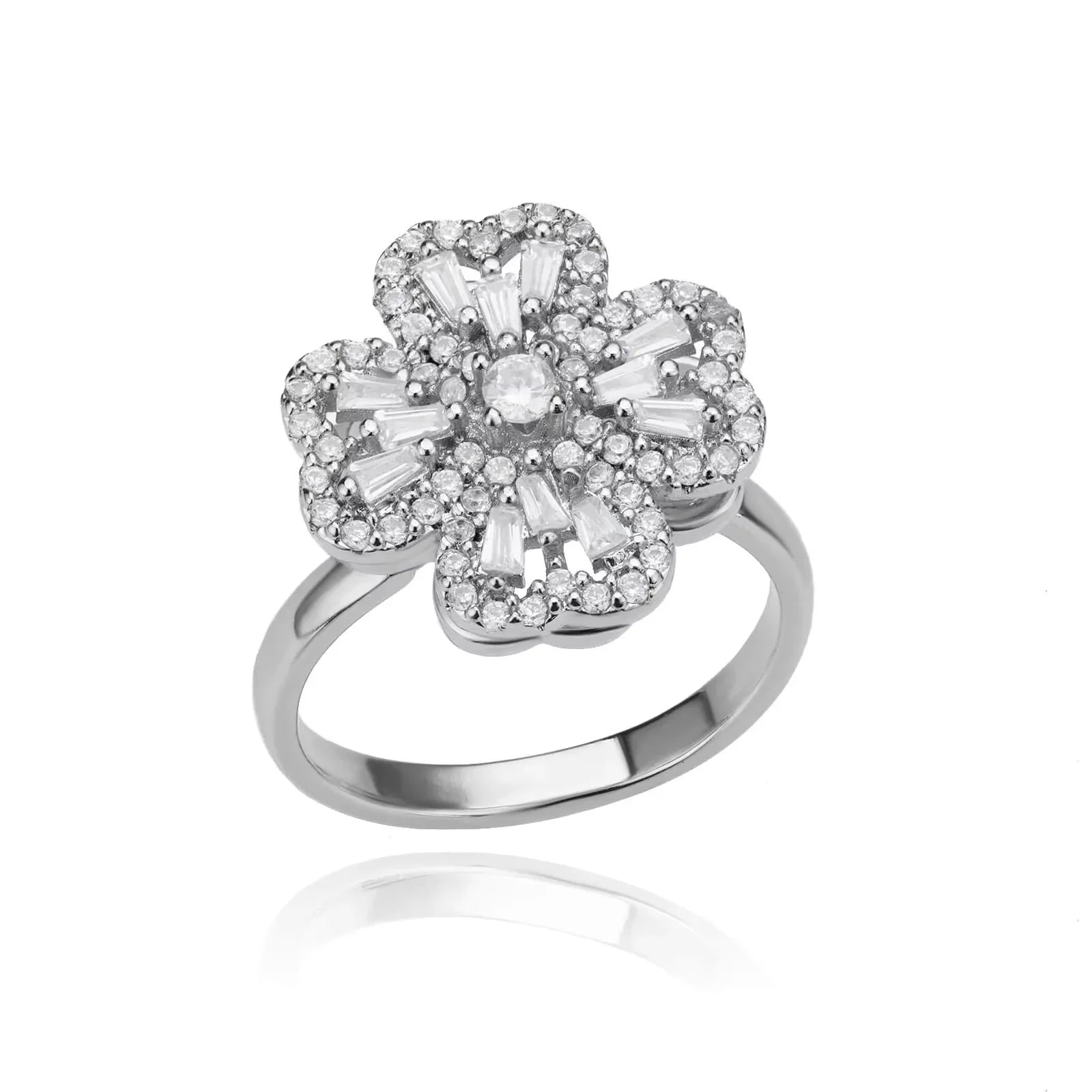 Anti Stress Anxiety Fidget Rings for Women Stainless Steel Sunflower Sun Star Spinner Ring Christmas Jewelry Gifts Dropshipping Vera Lux