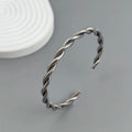 New double-layer wire-wrapped stainless steel gold-plated 18K bracelet, high-quality waterproof silver jewelry, gift for couples Vera Lux
