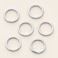10/20Pcs/Pack 14K/18K Gold Color Plated Brass Close Jump Rings Split Rings Connector for Jewelry Necklace Making Accessories Vera Lux