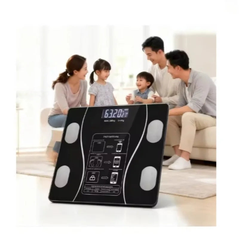 Electronic scale - Home-use, simple charging model, precise measurement, monitoring, healthy weight scale, body fat scale Whatever the Treasure