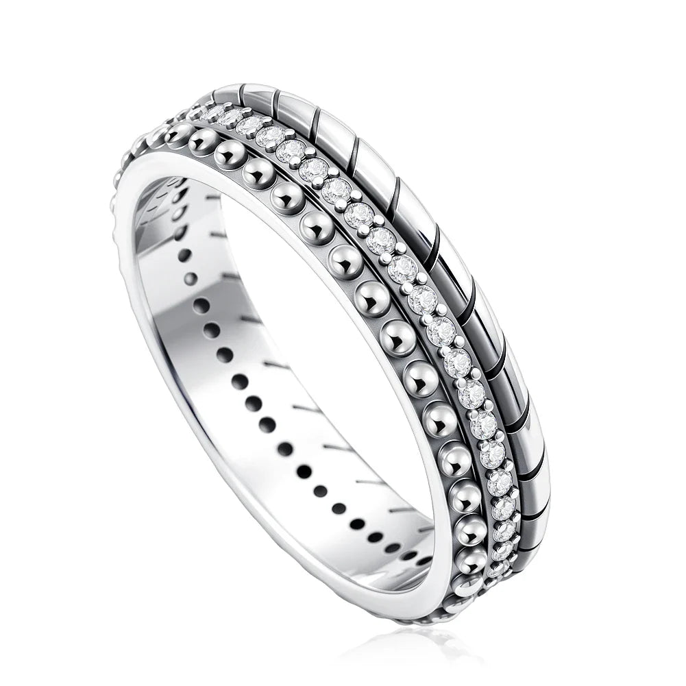 2026 Hot Selling 925 Silver Cute Puppy Flower Elephant Clover Ring Suitable for Wedding Rings, Jewelry Gifts Vera Lux