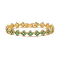 HECHENG,18k Gold Plated Cover Jewelry Party Gift Retro White Cubic Zirconia Fashion Jewelry Bij Vera Lux