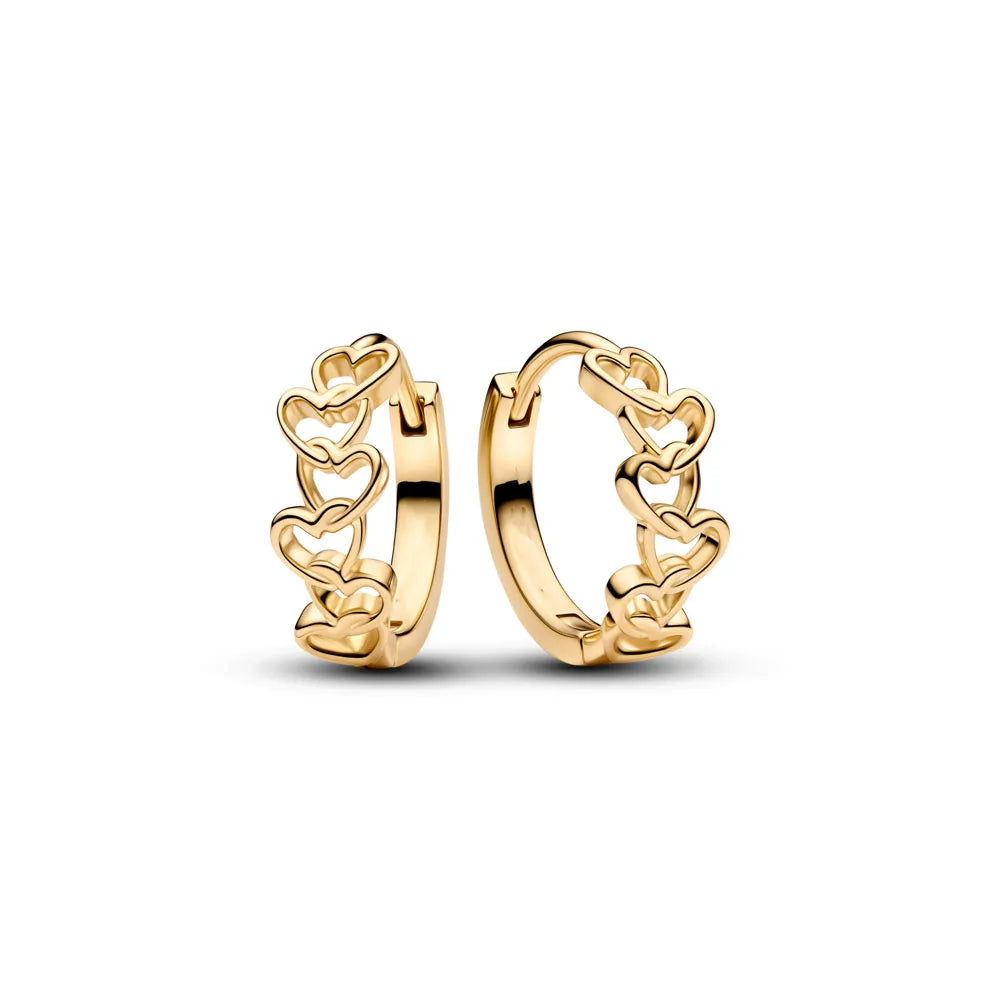2026 New 925 Silver Elephant Cherry Blossom Butterfly Heart Earrings, a delicate choice for women's fashion jewelry Vera Lux