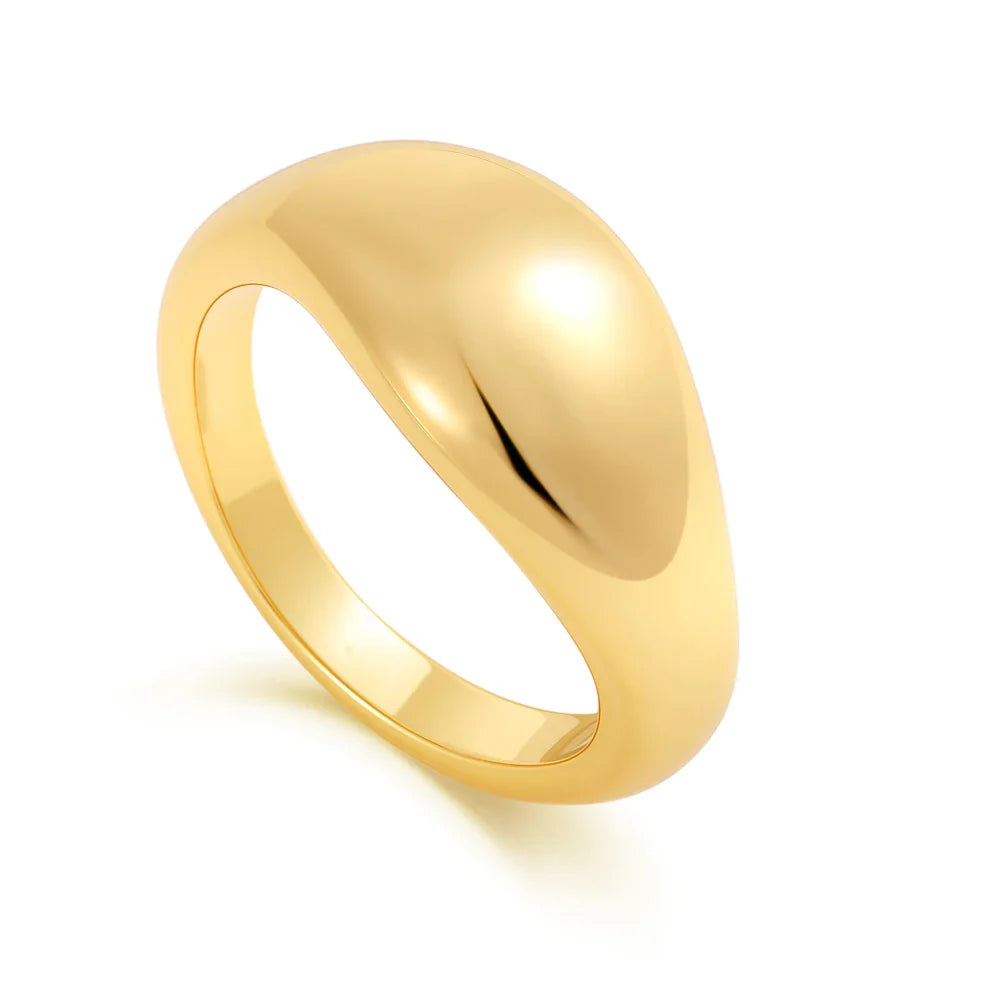 925 Silver Gold Color Heart Stone Rings Ring New Hot Selling Gold Color Rings Suitable For Any Occasion  DIY Birthday Gift Vera Lux