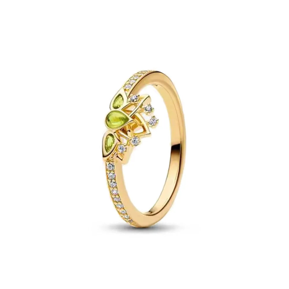 925 Silver Ring New Hot Selling Gold Color Rings Suitable For Any Occasion Bracelet Necklace Matching DIY Birthday Gift Vera Lux