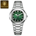 POEDAGAR Luxury Square Watch for Woman Waterproof Luminous Date Ladies Watch Stainless Steel Quartz Women's Watches Female Reloj Vera Lux