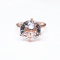 925 Sterling Silve Real Moissanite Ring Grace Banquet Shiny Jewelry Engagement Gift Vera Lux
