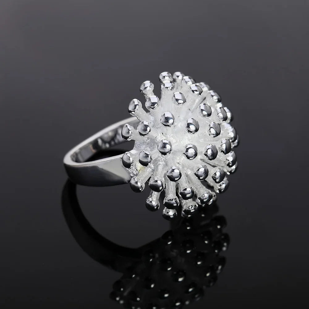 925 Sterling Silver Engagement Rings For Women Ladies Vintage Luxury Fine Jewelry Accessories Gifts Jewellery Vera Lux
