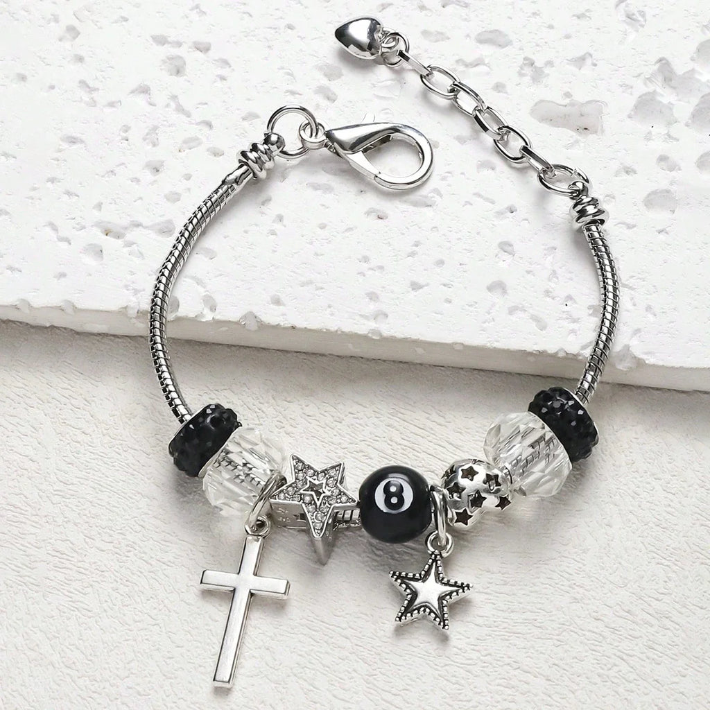 DIY Handmade Hippie Design  Chain  Bracelet Women Metal Star Charms Unisex Adjustable Bracelet Vera Lux