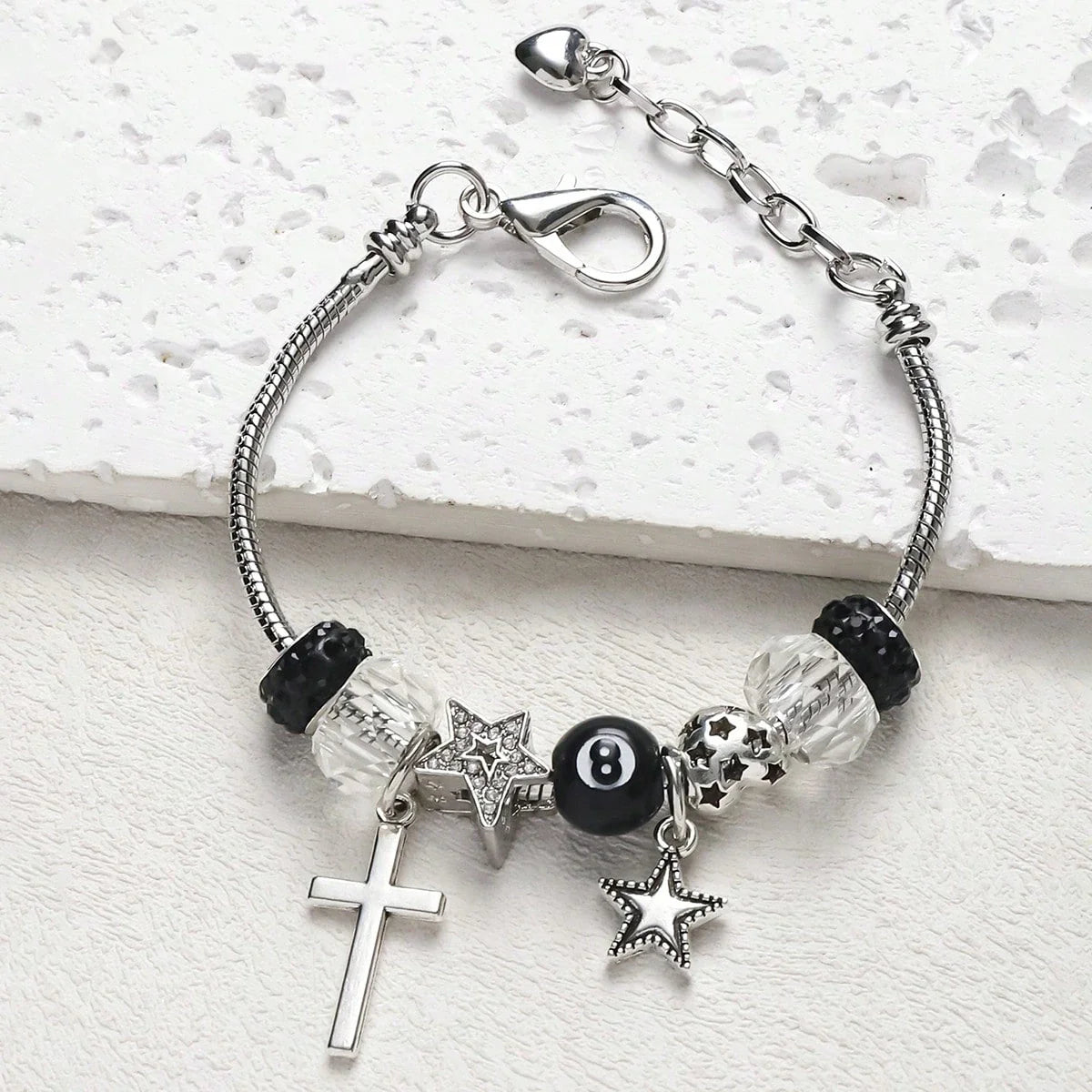 DIY Handmade Hippie Design  Chain  Bracelet Women Metal Star Charms Unisex Adjustable Bracelet Vera Lux
